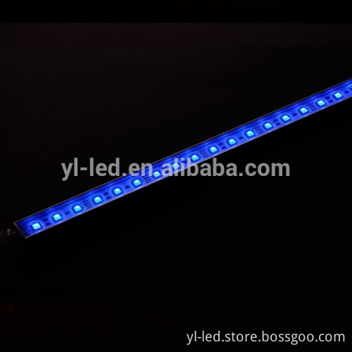 Waterproof SMD 5050 led rigid strip corner aluminum profile , led rigid bar V shape aluminum profile